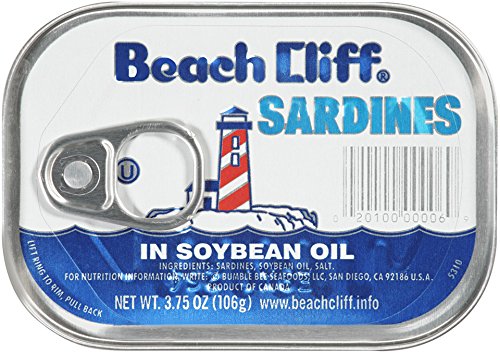 Beach Cliff Sardines in Soybean Oil