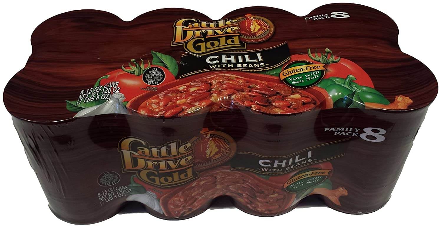 Cattle Drive Gold Beef Chili with Beans