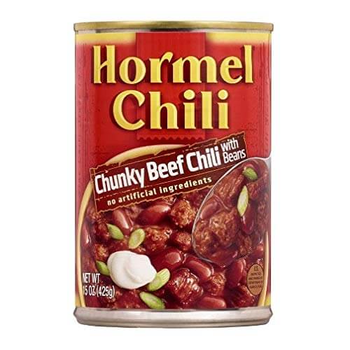 Hormel Chili Chunky Beef Chili with Beans