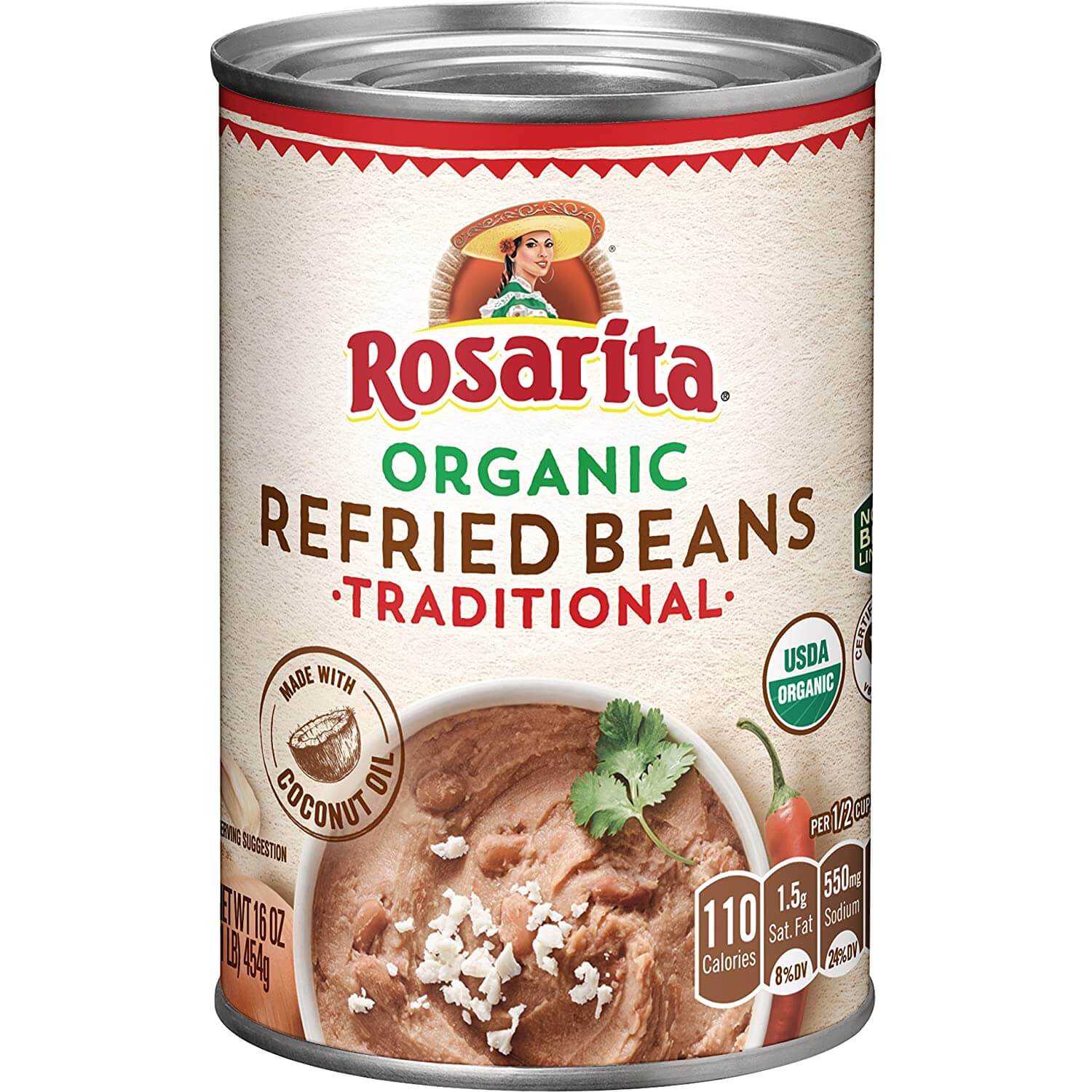 Rosarita Organic Refried Beans