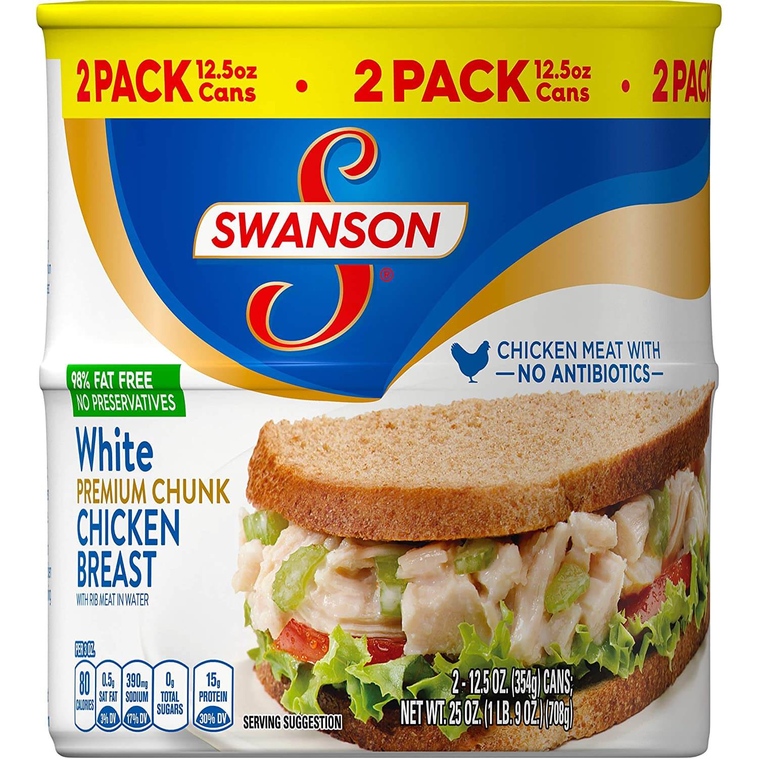Swanson Premium White Chunk Chicken Breast