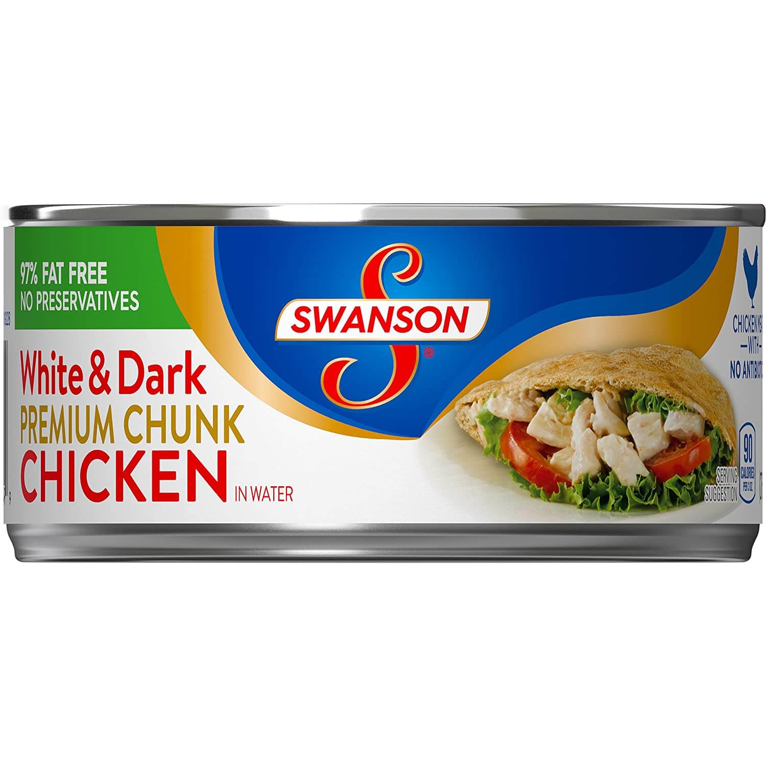 Swanson Premium White & Dark Chunk Chicken in Water