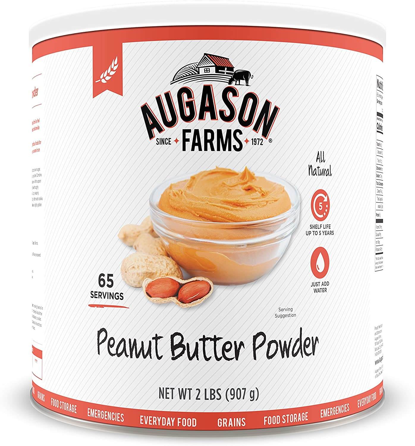 Augason Farms Peanut Butter Powder