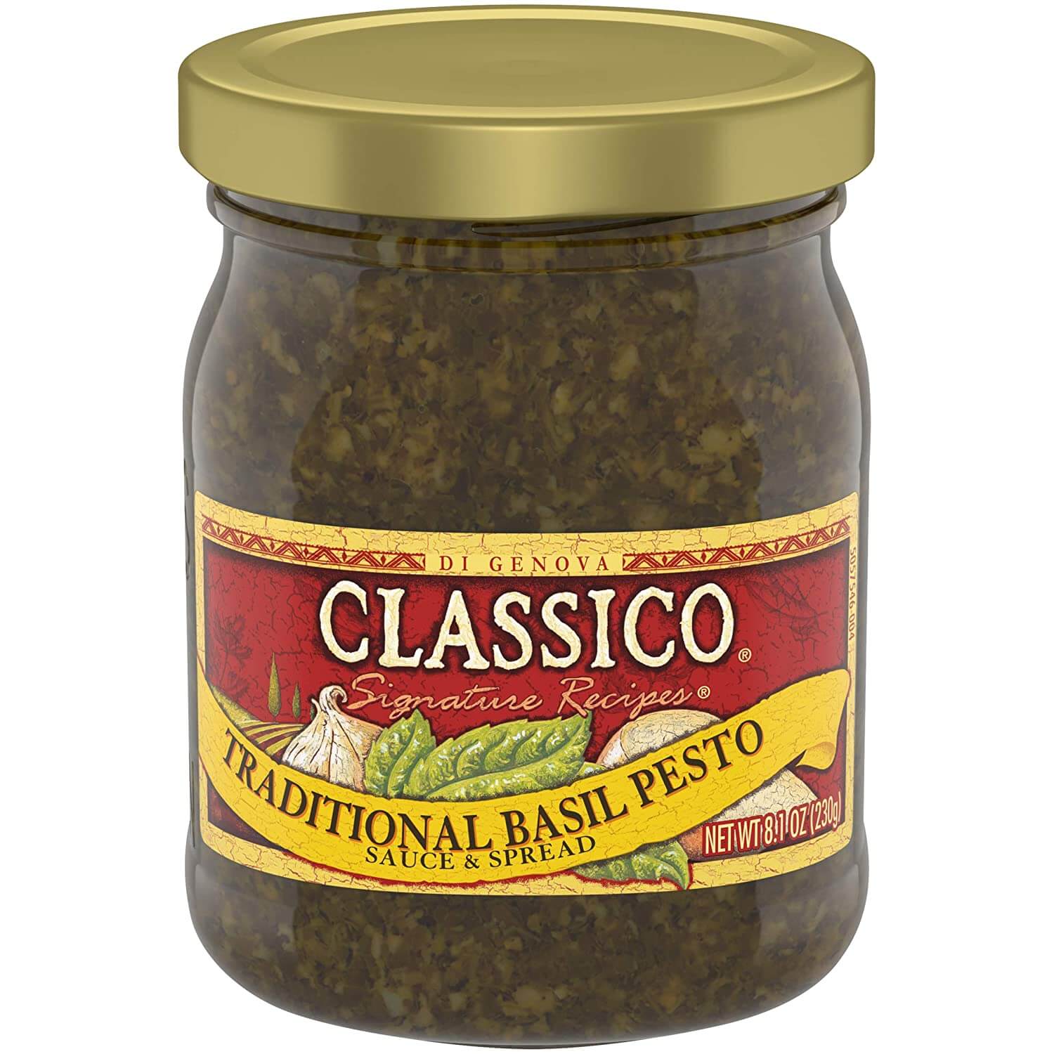 Classico Traditional Basil Pesto Sauce and Spread