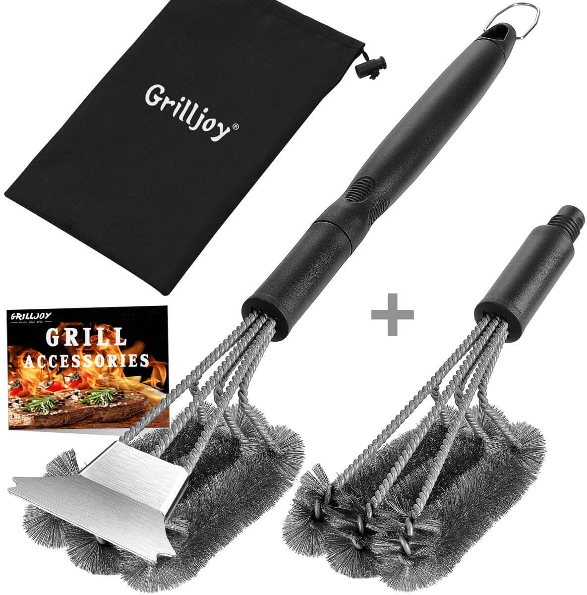 Grilljoy 4PC Exclusive Grill Cleaning Kit