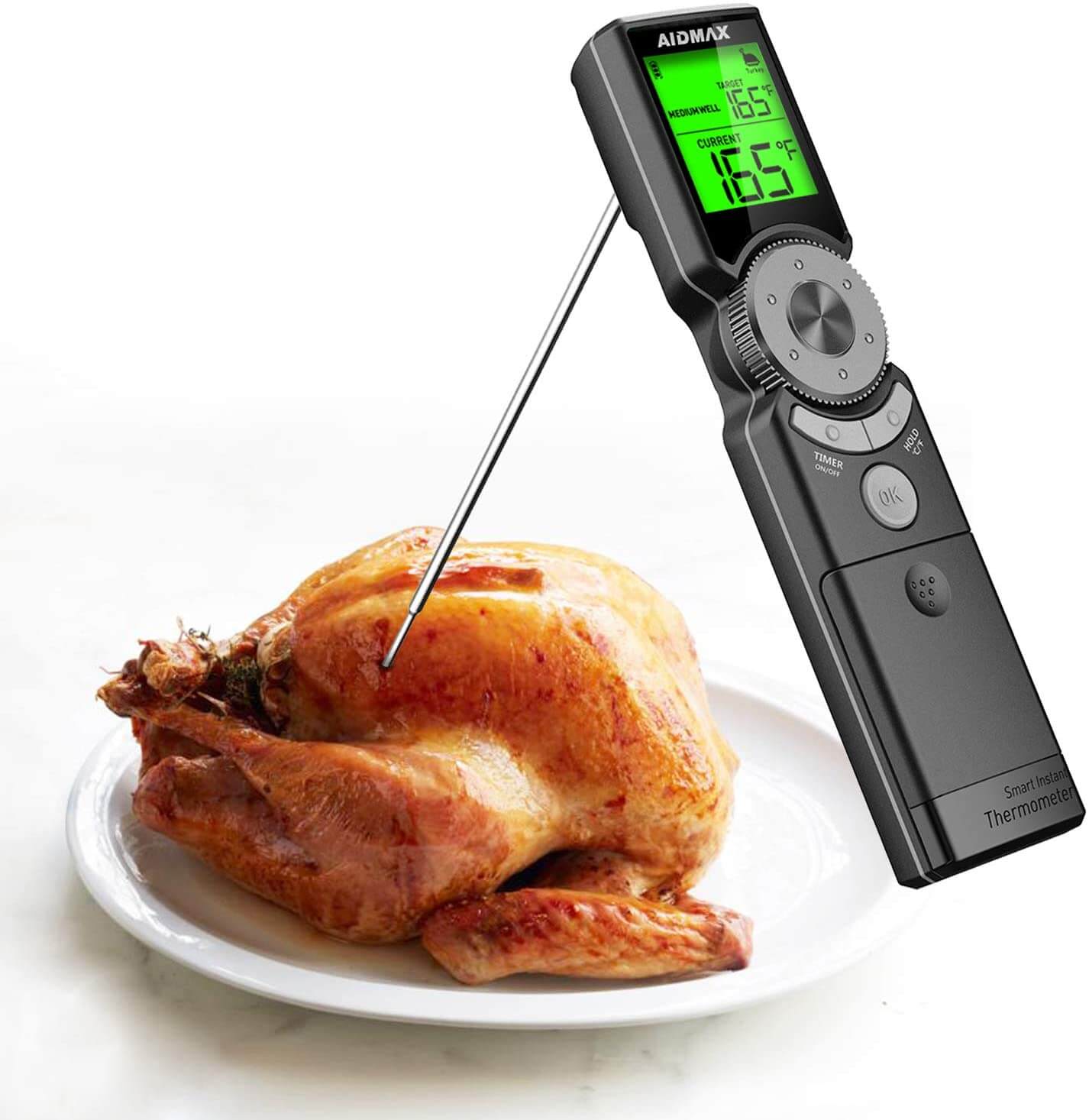 AidMax Mini6 Instant Read Meat Thermometer