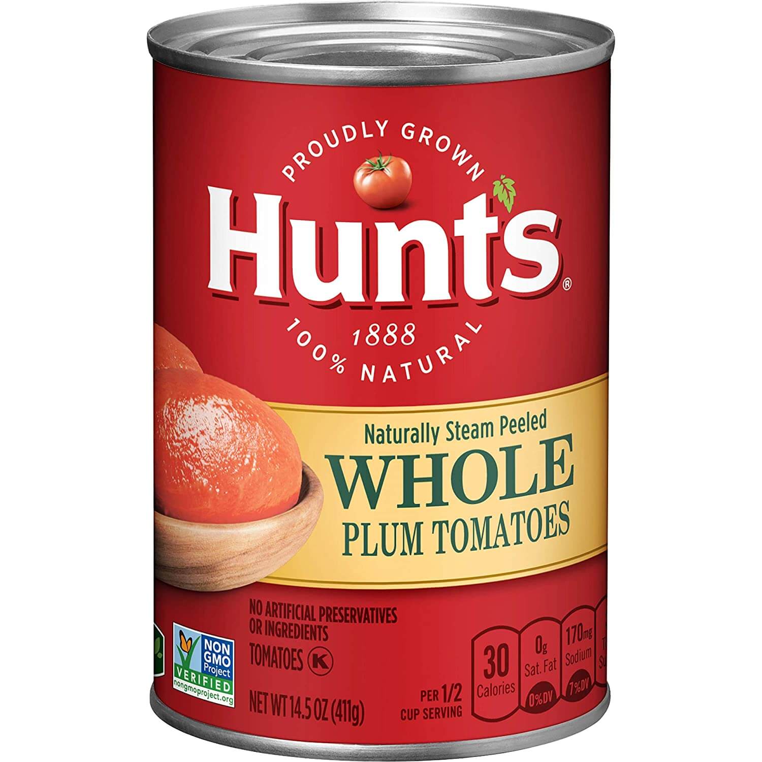 Hunts Whole Peeled Plum Tomatoes
