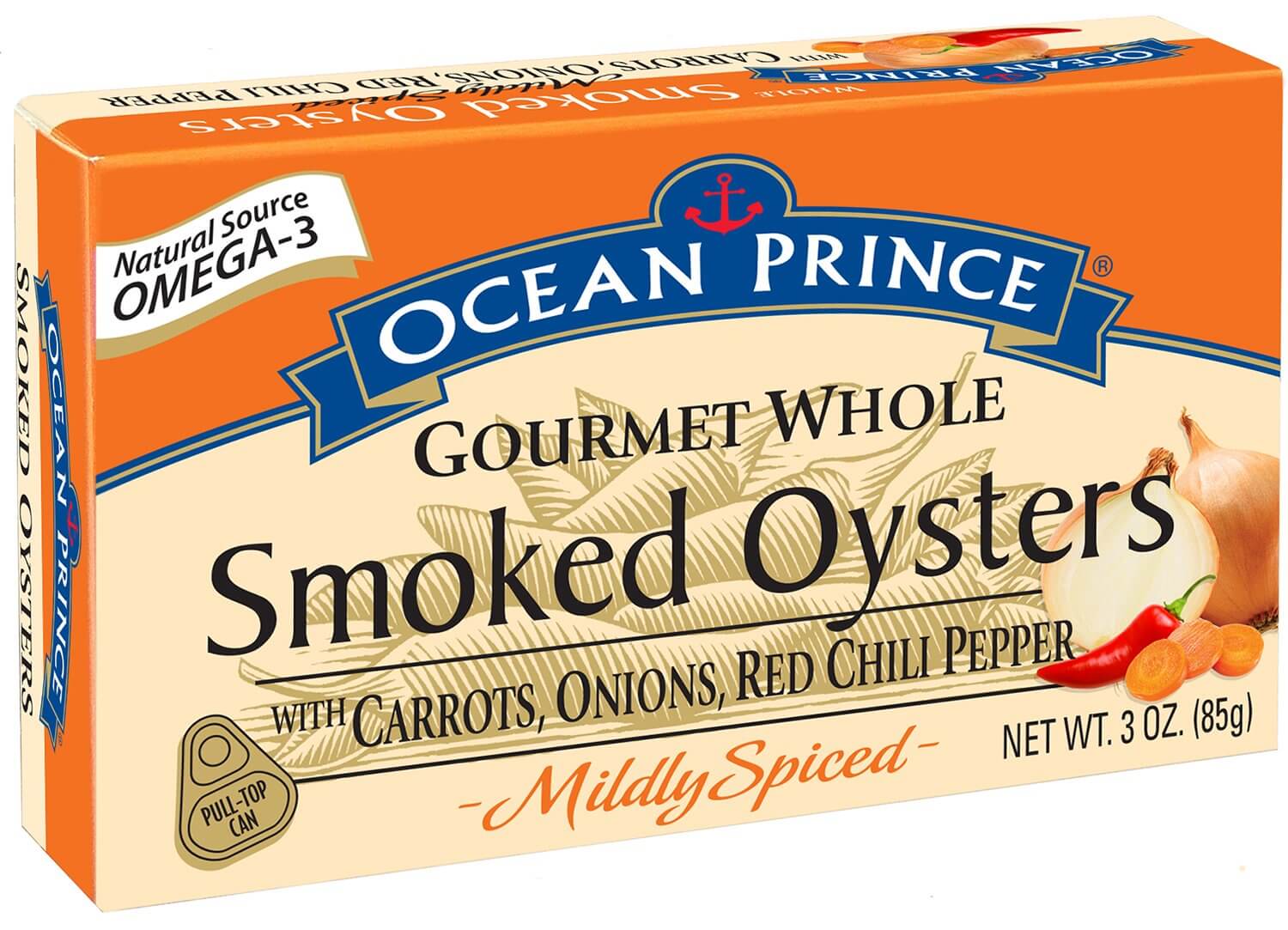 Ocean Prince Gourmet Whole Oysters with Carrots