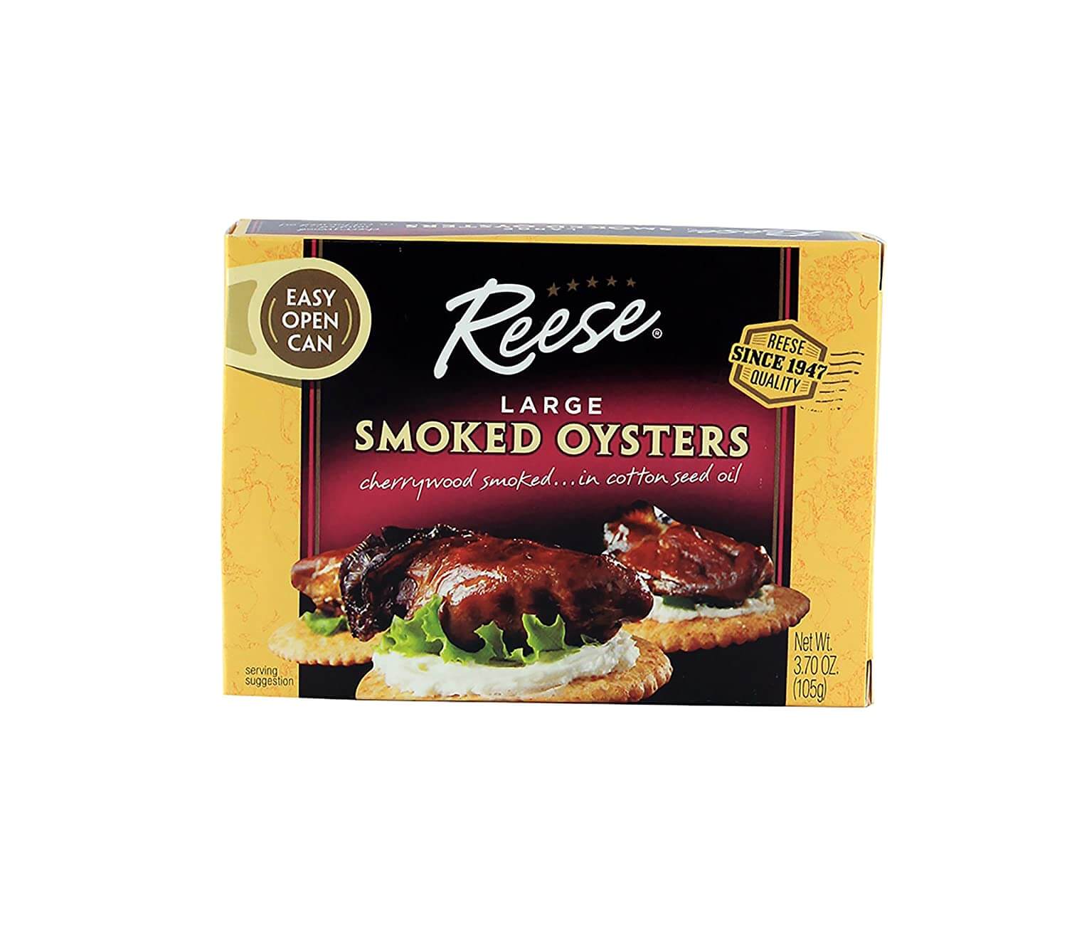 Reese Large Smoked Oysters