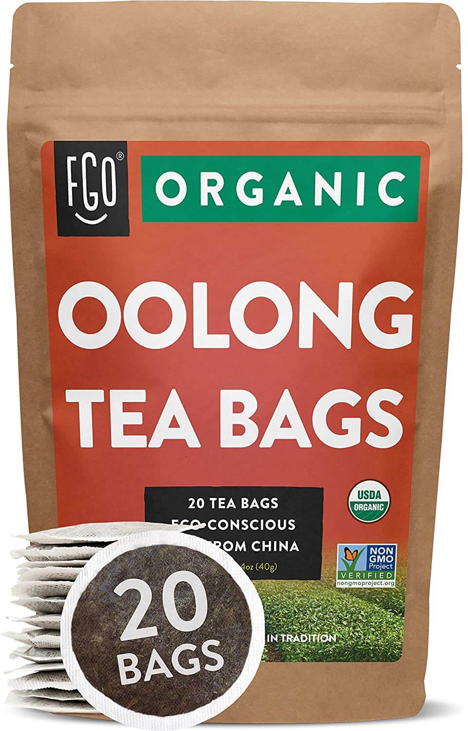 FGO Organic Oolong Tea
