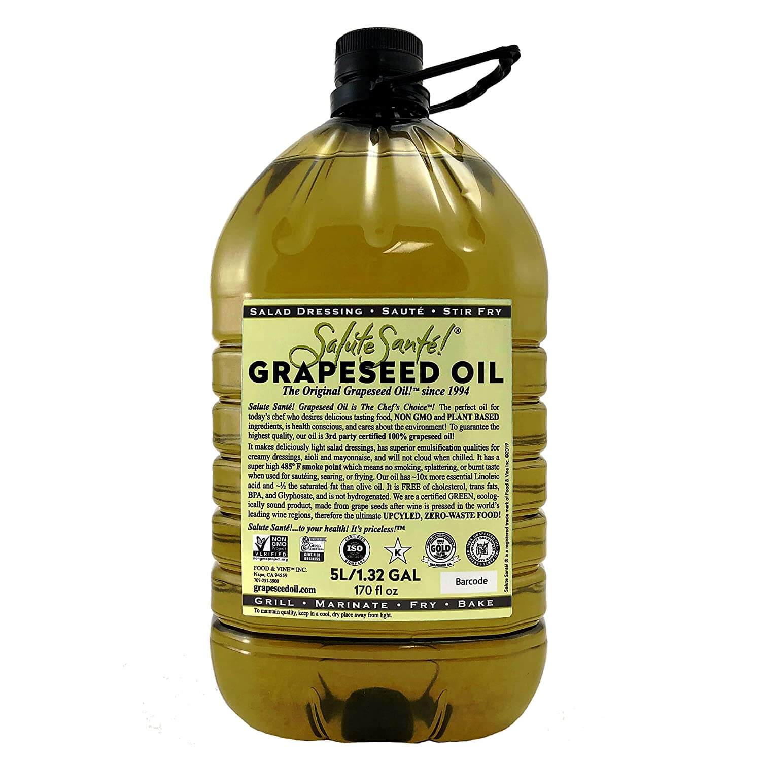 Salute Sante Grapeseed Oil