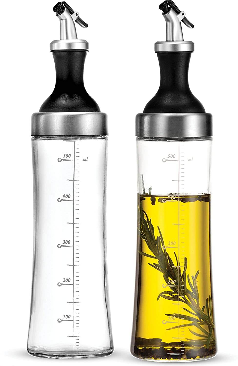 FineDine Superior Glass Oil and Vinegar Dispenser