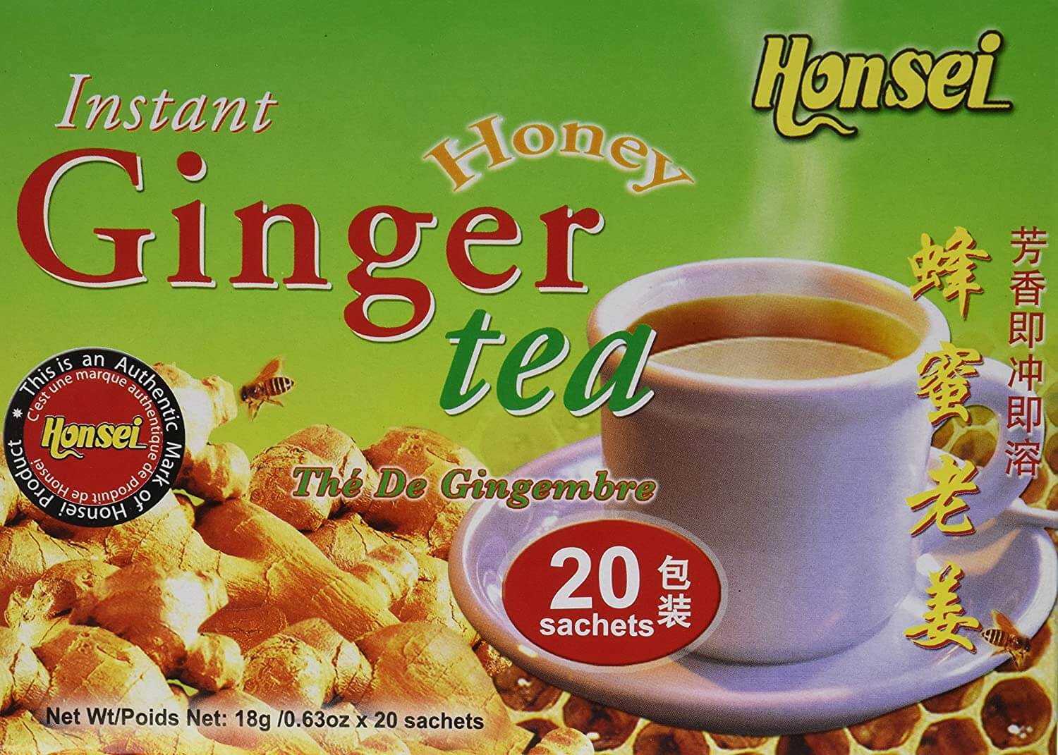 Honsei Ginger Honey Tea