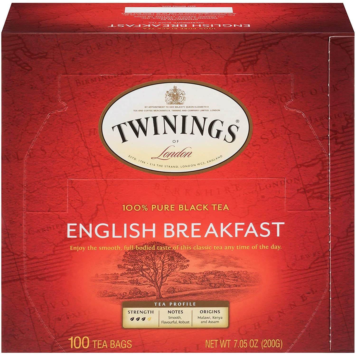 Twinings of London English Breakfast Black Tea