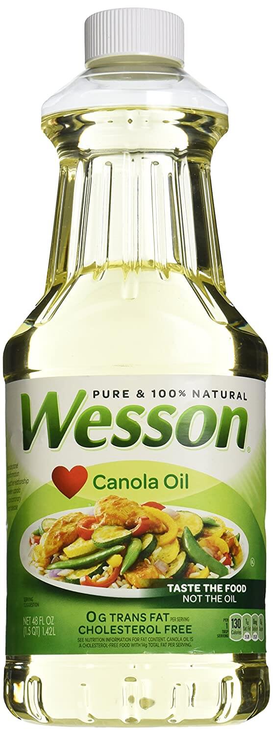 Wesson Pure Canola Oil